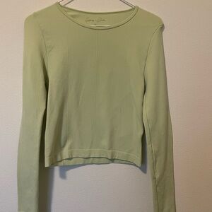 Olive Long Sleeve Top